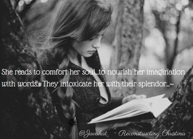 she reads to nourish